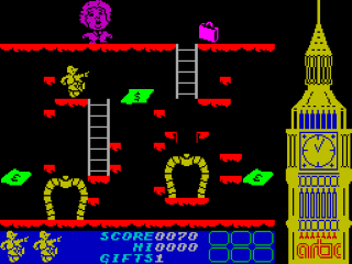 Big Ben Strikes Again screenshot 3 for ZX Spectrum